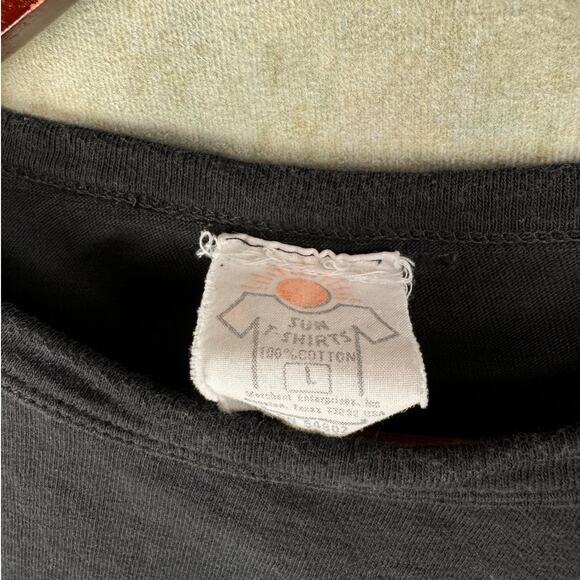 VTG 1981 SuperFest Rnb/Soul Concert T Shirt Sz L Black Rick James Houston Retro - Picture 7 of 7